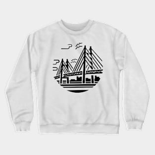 Black bridge Crewneck Sweatshirt